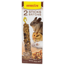 Benelux stick για τρωκτικά με ξηρούς καρπούς 2τεμ Benelux stick για τρωκτικά με ξηρούς καρπούς 2τεμ