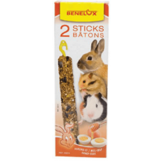 Benelux stick για τρωκτικά με μέλι & αυγό 2τεμ Benelux stick για τρωκτικά με μέλι & αυγό 2τεμ