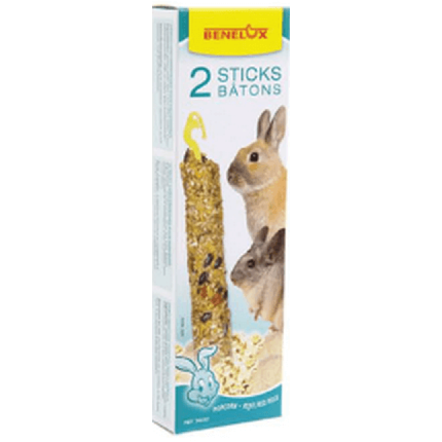 Benelux stick για τρωκτικά με ποπκορν & ρύζι XXL 2τεμ Benelux stick για τρωκτικά με ποπκορν & ρύζι XXL 2τεμ