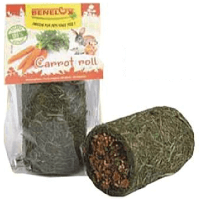 benelux carrot roll 125gr (λιχουδιές τρωκτικών) benelux carrot roll 125gr (λιχουδιές τρωκτικών)