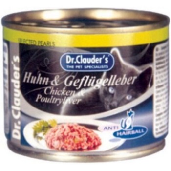 Dr.Clauder's Chicken & Poultryliver(Κοτόπουλο & Συκώτι) 200g Dr.Clauder's Chicken & Poultryliver(Κοτόπουλο & Συκώτι) 200g