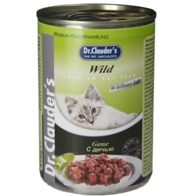 Dr.Clauder's Wild/Game (Κυνήγι) 415g Dr.Clauder's Wild/Game (Κυνήγι) 415g