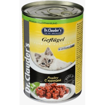 Dr.Clauder's Poultry (Πουλερικά) 415g Dr.Clauder's Poultry (Πουλερικά) 415g
