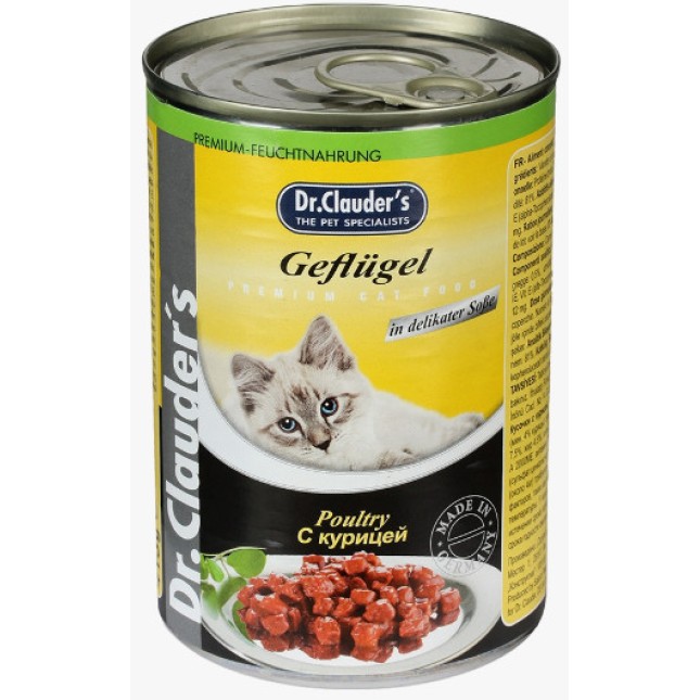 Dr.Clauder's Poultry (Πουλερικά) 415g Dr.Clauder's Poultry (Πουλερικά) 415g