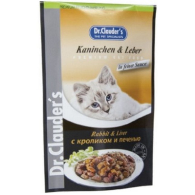 Dr.Clauder's  Rabbit & Liver  (Κουνέλι & Συκώτι) 100g