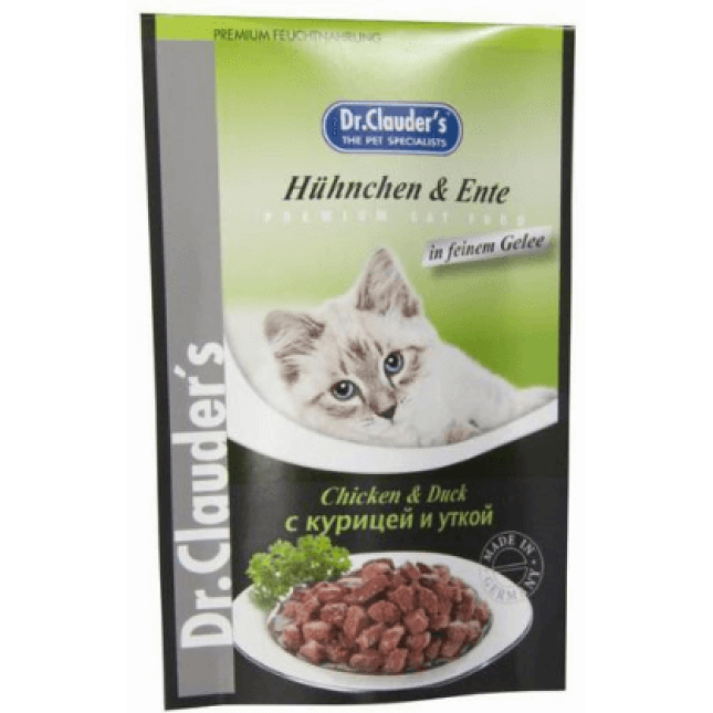 Dr.Clauder'sChicken & Duck (Κοτόπουλο & Πάπια) 100g Dr.Clauder'sChicken & Duck (Κοτόπουλο & Πάπια) 100g