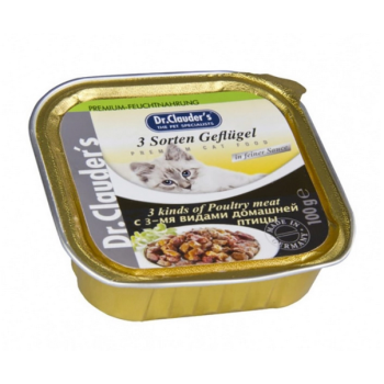 Dr.Clauder's Poultry Mix (3 Τύποι Πουλερικών ) 100g Dr.Clauder's Poultry Mix (3 Τύποι Πουλερικών ) 100g