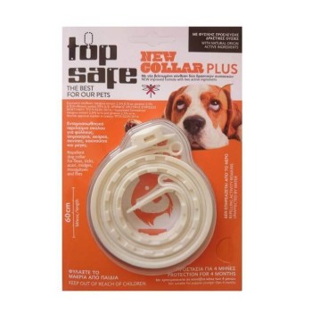 Top safe new αντιπαρασιτικό περιλαίμιο σκύλου Top safe new αντιπαρασιτικό περιλαίμιο σκύλου