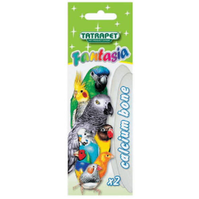 Tatrapet κόκκαλο ασβεστίου για πουλιά 12-13cm, 2τεμ Tatrapet κόκκαλο ασβεστίου για πουλιά 12-13cm, 2τεμ