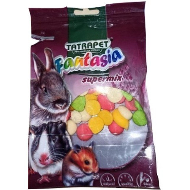 Tatrapet fantasia premium biscuits mix σνακ για τρωκτικά 50gr