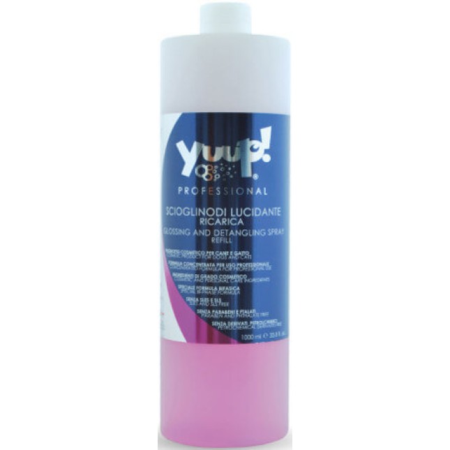 Yuup spray επαγγελματικό για γυάλισμα & ξεμπλέγματος refill 1000ml Yuup spray επαγγελματικό για γυάλισμα & ξεμπλέγματος refill 1000ml