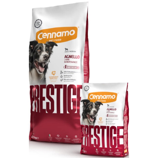 Cennamo prestige μονοπρωτεϊνική τροφή με αρνί για μεσαία ενήλικα σκυλιά