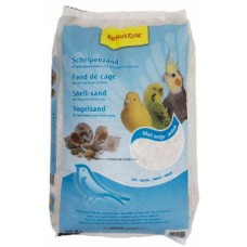 Benelux άμμος πουλιών με όστρακα άσπρη 25kg