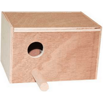Benelux φωλιά ξύλινη για παραδείσια 25,5x22,5x16,5cm Benelux φωλιά ξύλινη για παραδείσια 25,5x22,5x16,5cm