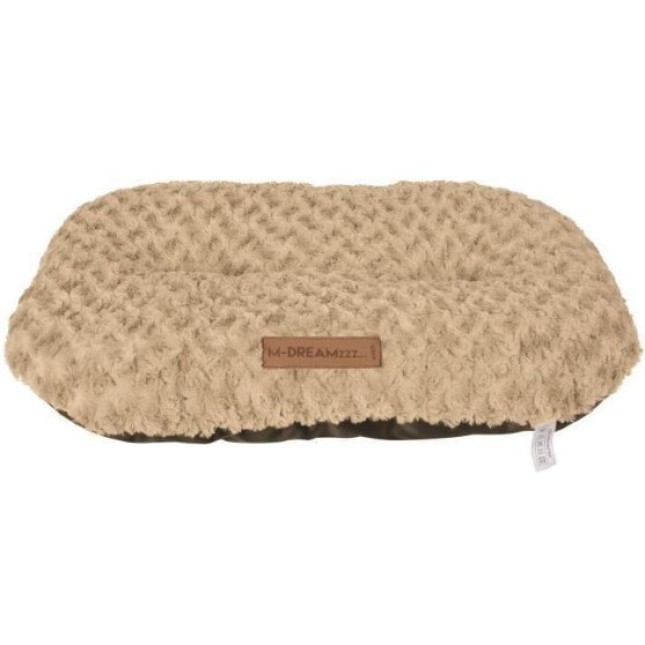 M-pets shetland oval cushion-xxxl 110 x 70 cm beige M-pets shetland oval cushion-xxxl 110 x 70 cm beige