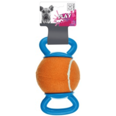 M-pets handly ball πορτοκαλί μπαλάκι με μπλε λαβές
