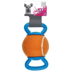 M-pets handly ball πορτοκαλί μπαλάκι με μπλε λαβές M-pets handly ball πορτοκαλί μπαλάκι με μπλε λαβές
