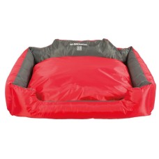 M-pets Natuna basket -m 80 x 65 x 22cm red & grey M-pets Natuna basket -m 80 x 65 x 22cm red & grey