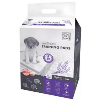 m-pets πάνες σκύλων lavender 90x60 (τεμ.30) m-pets πάνες σκύλων lavender 90x60 (τεμ.30)