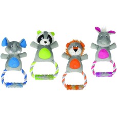 M-pets Nabila rings grey, orange, pink & blue  37 x 9,5 x 7 cm