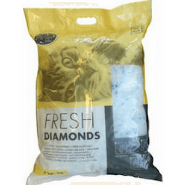 M-pets άμμος γάτας fresh diamonds silica lavender 7kg - 15lt