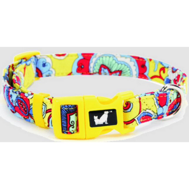 Petler περιλαίμιο flowery κίτρινο c x-small Petler περιλαίμιο flowery κίτρινο c x-small
