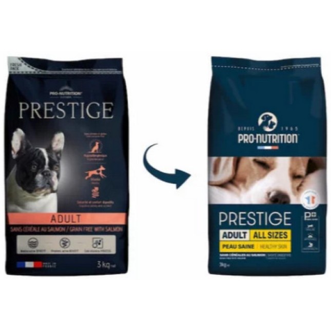 Pro-nutrition flatazor prestige sensible με σολομό χωρίς σιτηρά για ευαίσθητα σκυλιά Pro-nutrition flatazor prestige sensible με σολομό χωρίς σιτηρά για ευαίσθητα σκυλιά