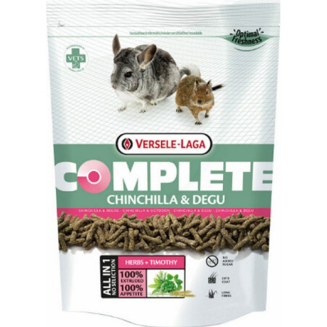 Versele-Laga Complete Chinchilla & Degu για Τσιντσιλά & Ντεγκού 500gr