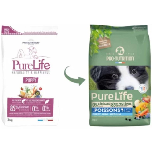 Pro-nutrition flatazor pure life 2kg για κουτάβια Pro-nutrition flatazor pure life 2kg για κουτάβια