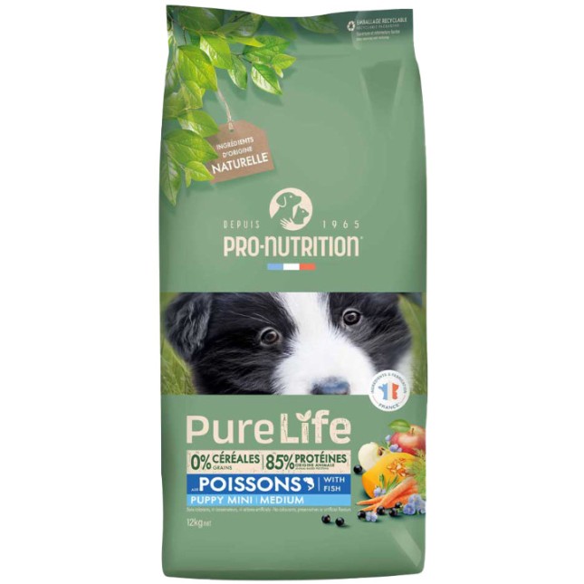 Pro-nutrition flatazor pure life 12kg για κουτάβια Pro-nutrition flatazor pure life 12kg για κουτάβια