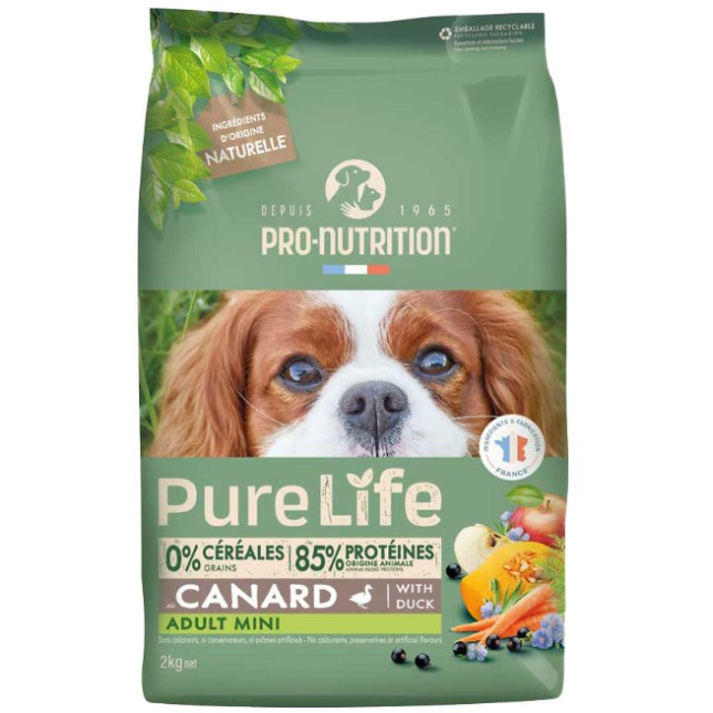 Pro-nutrition flatazor pure life πλήρης τροφή για ενήλικους σκύλους μικρόσωμων φυλών Pro-nutrition flatazor pure life πλήρης τροφή για ενήλικους σκύλους μικρόσωμων φυλών