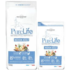 Pro-nutrition flatazor pure life medium για ενήλικα σκυλιά