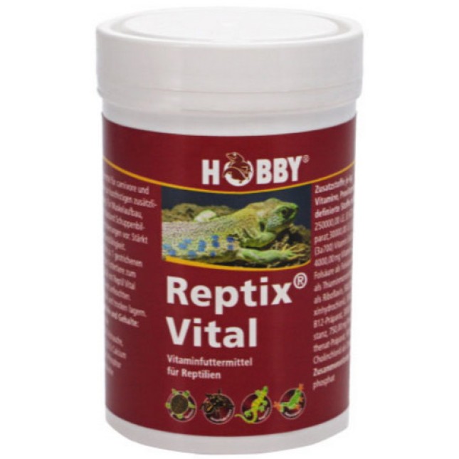 Hobby reptix vital για σαρκοφάγα και παμφάγα ζώα 120gr Hobby reptix vital για σαρκοφάγα και παμφάγα ζώα 120gr
