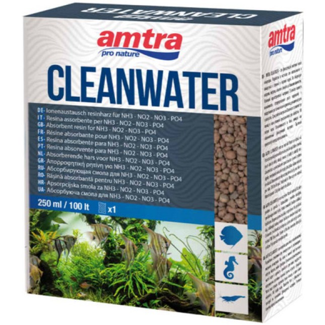 Amtra cleanwater βελτιωτικό νερού 250ml Amtra cleanwater βελτιωτικό νερού 250ml