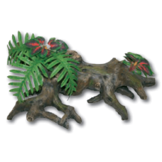 Wave διακοσμητικό root 1 with leaves 42x24x16cm Wave διακοσμητικό root 1 with leaves 42x24x16cm