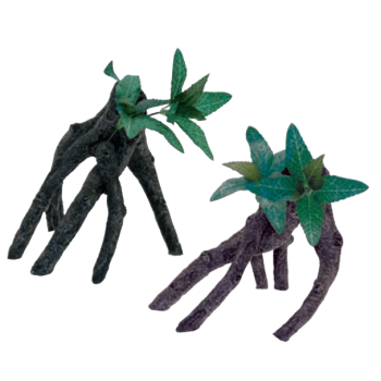 Wave διακοσμητικό mangrove with leaves 32x21x31cm Wave διακοσμητικό mangrove with leaves 32x21x31cm