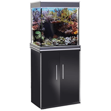 Croci wave ενυδρείο με βλαση design cube 55 glossy led μαύρο Croci wave ενυδρείο με βλαση design cube 55 glossy led μαύρο