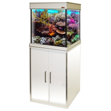Croci wave ενυδρείο με βάση design cube 55 glossy led λευκό Croci wave ενυδρείο με βάση design cube 55 glossy led λευκό