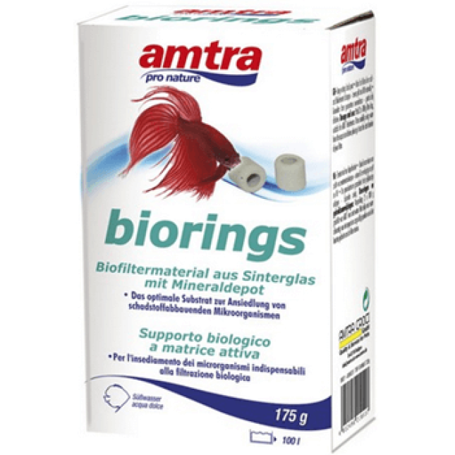 Croci amtra bioring freshwater υλικό φιλτραρίσματος 175gr Croci amtra bioring freshwater υλικό φιλτραρίσματος 175gr