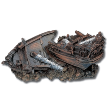 Wave διακοσμητικό καράβι 24x11x12cm Wave διακοσμητικό καράβι 24x11x12cm