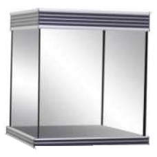 Croci wave ενυδρείο design cube 55 glossy led μαύρο Croci wave ενυδρείο design cube 55 glossy led μαύρο