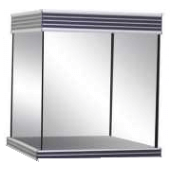 Croci wave ενυδρείο design cube 55 glossy led μαύρο Croci wave ενυδρείο design cube 55 glossy led μαύρο