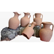 Wave σπασμένος αμφορέας 12cm σετ 5 κομ. Wave σπασμένος αμφορέας 12cm σετ 5 κομ.