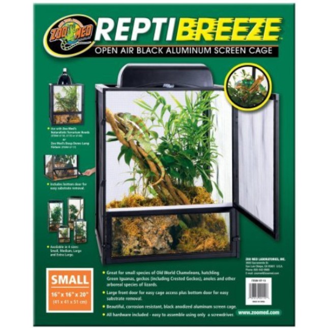 Zoo med ανοιχτό αλουμινένιο κλουβί 46x46x92cm Zoo med ανοιχτό αλουμινένιο κλουβί 46x46x92cm