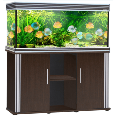 Croci wave ενυδρείο με βάση design 120 καφέ Croci wave ενυδρείο με βάση design 120 καφέ
