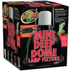 Zoo med deep dome mini φωτιστικό Zoo med deep dome mini φωτιστικό