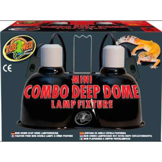 Zoo med combo deep mini διπλό φωτιστικό Zoo med combo deep mini διπλό φωτιστικό