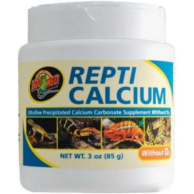 Zoo med repti ασβέστιο χωρίς d3-3oz/85gr.