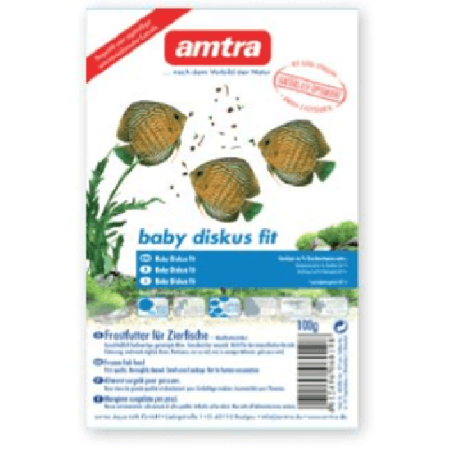 Croci amtra κατεψυγμένη τροφή blister discus fit baby 100gr Croci amtra κατεψυγμένη τροφή blister discus fit baby 100gr