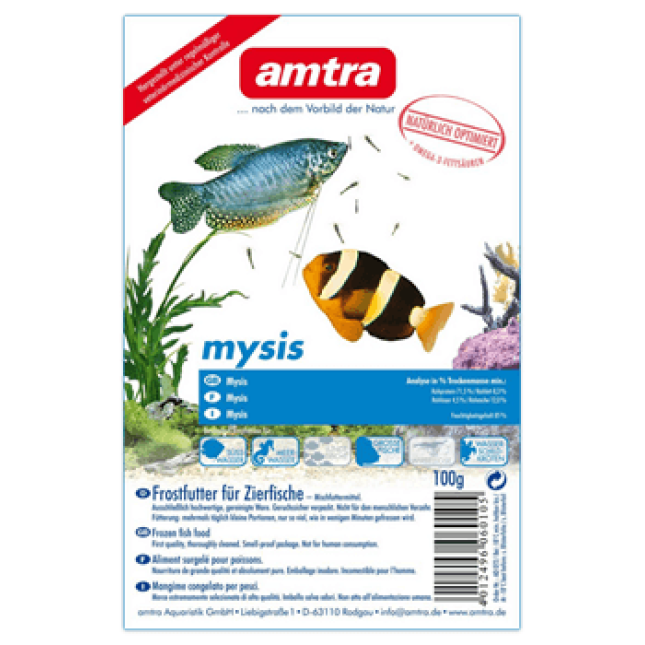 Croci amtra κατεψυγμένη τροφή blister mysis 100gr Croci amtra κατεψυγμένη τροφή blister mysis 100gr